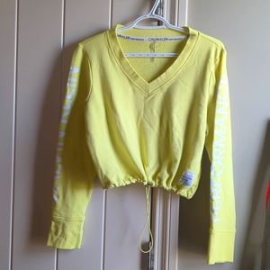 Calvin Klein crop sweater
